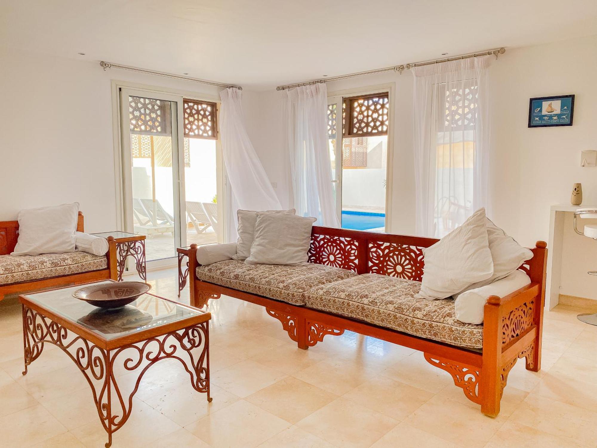 Nayah Stays, Amazing Villa With Private Pool & 5 Master Suites Hurghada Luaran gambar