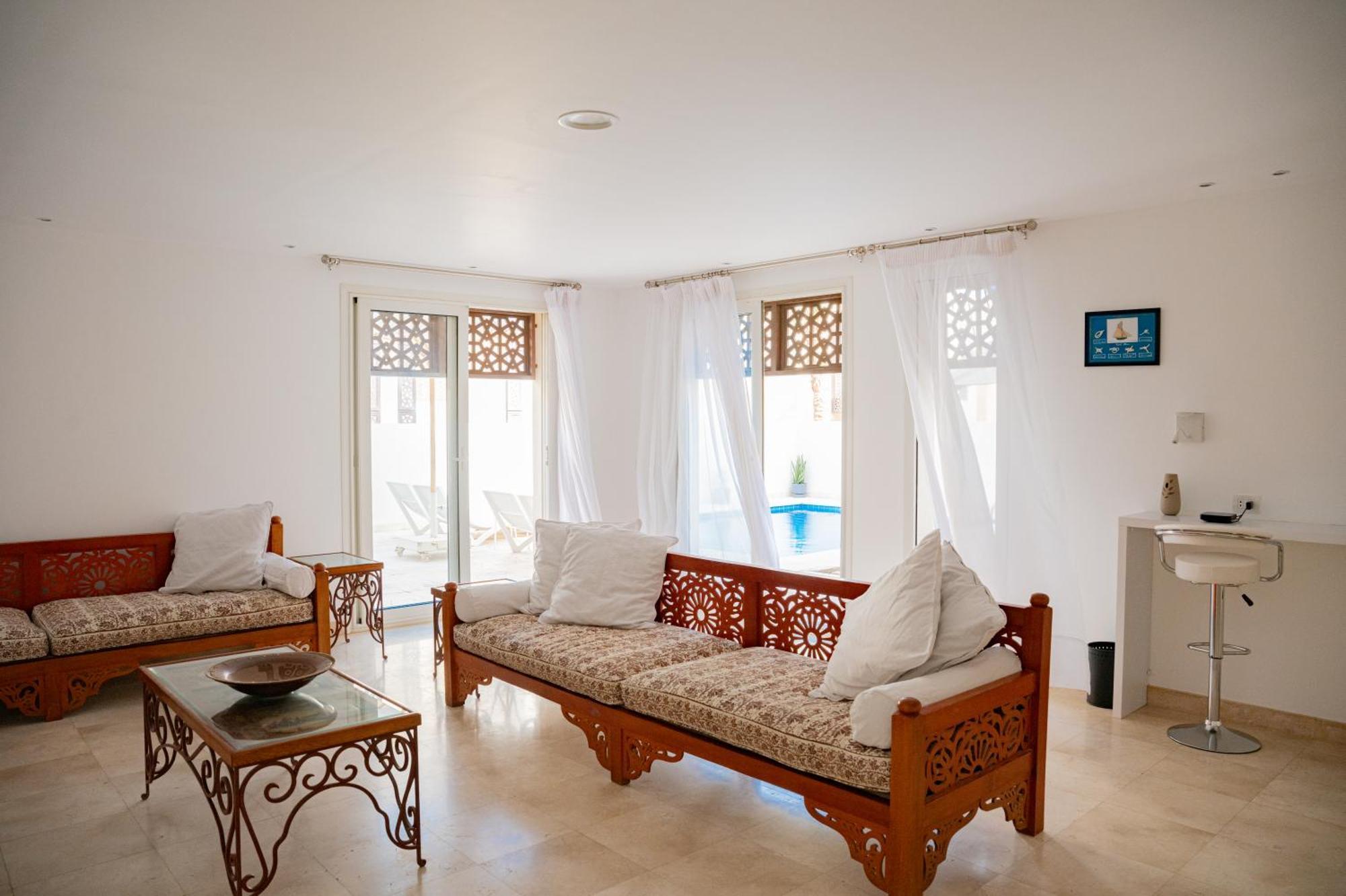 Nayah Stays, Amazing Villa With Private Pool & 5 Master Suites Hurghada Luaran gambar